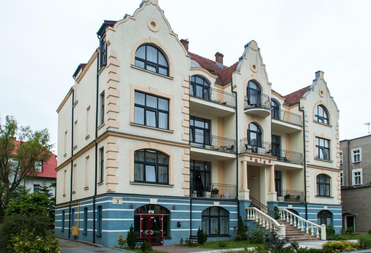 Hotel Osrodek Amigo Swinemünde Exterior foto